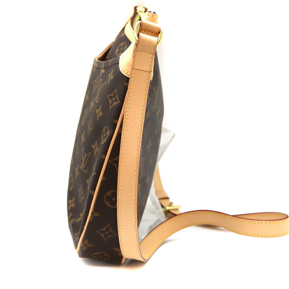 LOUIS VUITTON Odeon Shoulder Bag Monogram Canvas Brown LV - Picture 3 of 6