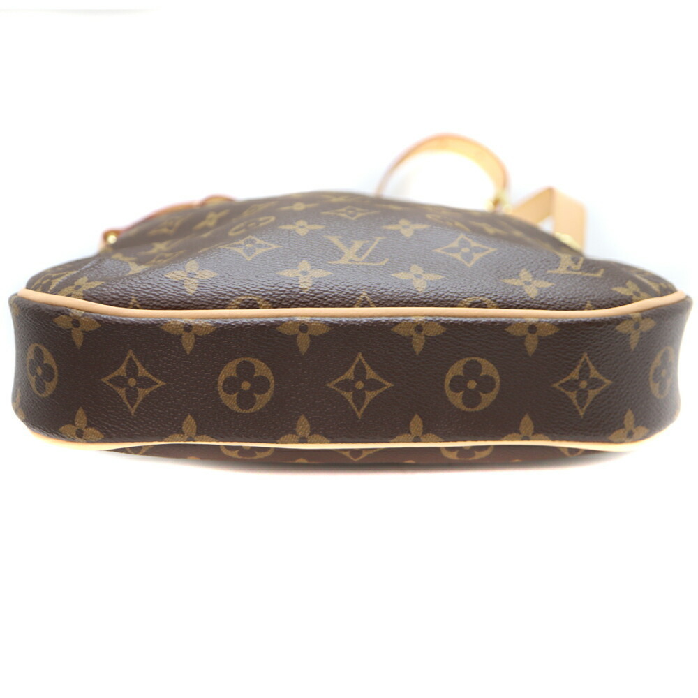 LOUIS VUITTON Odeon Shoulder Bag Monogram Canvas Brown LV - Picture 5 of 6