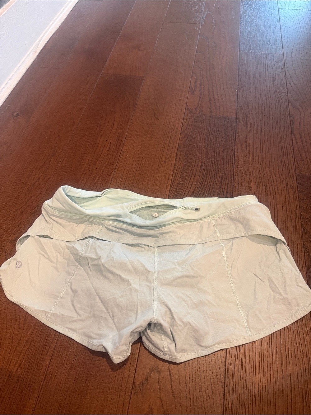 lululemon athletica Light Mint Athletic Shorts