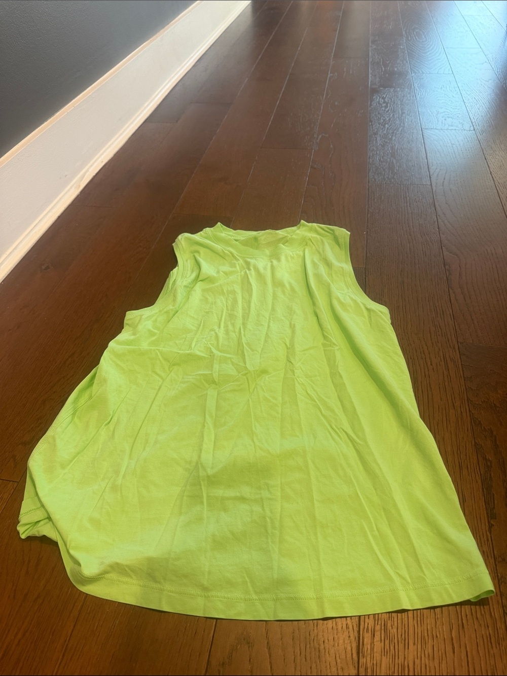 lululemon athletica Neon Lime Tank Top