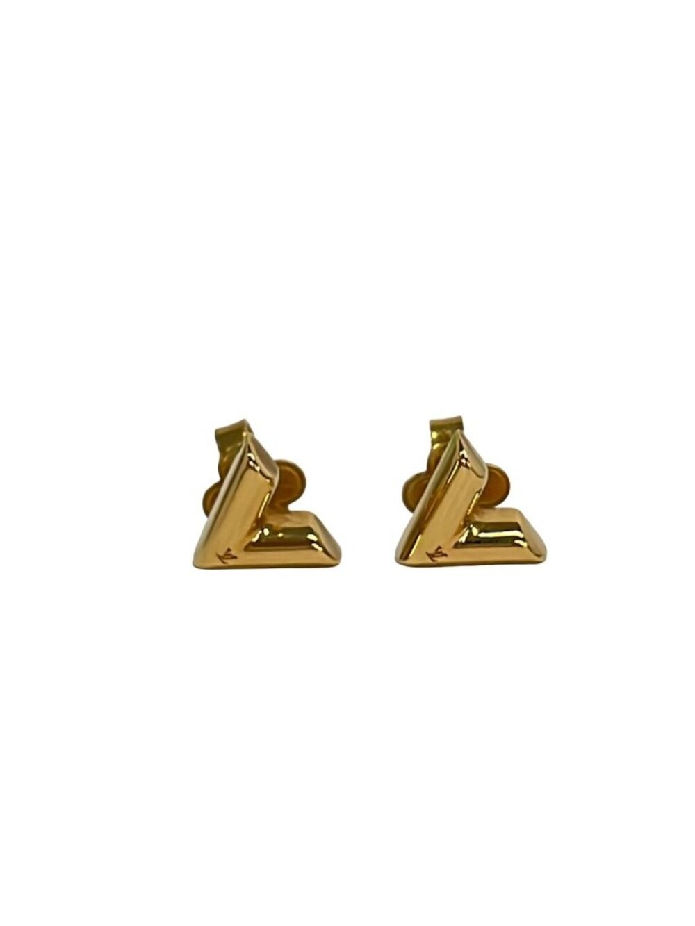 Louis Vuitton Earrings Cm Studded Essential Gold