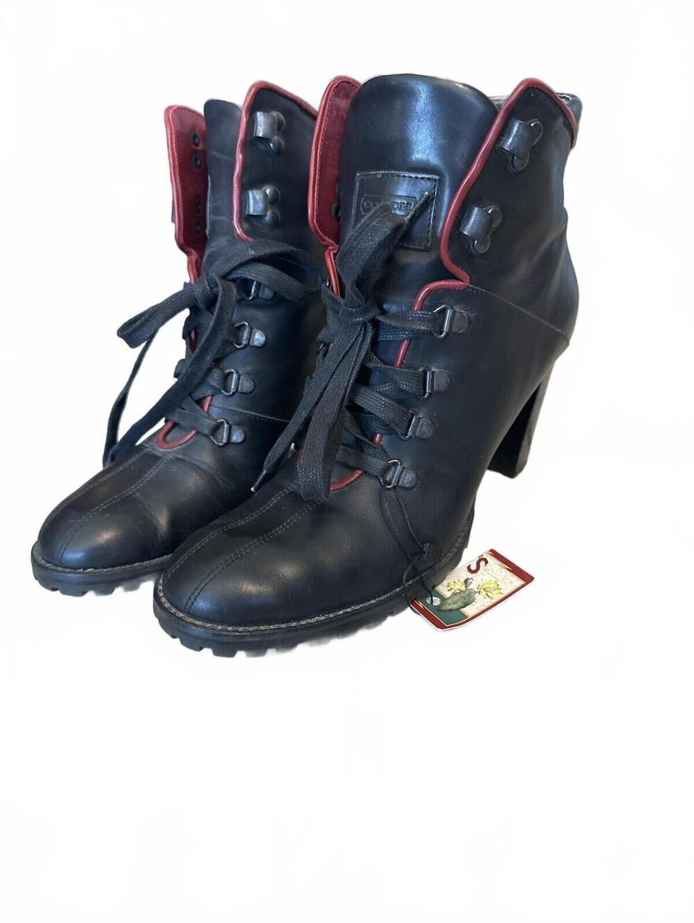Size 8.5 Coach Heeled Lucia Boots