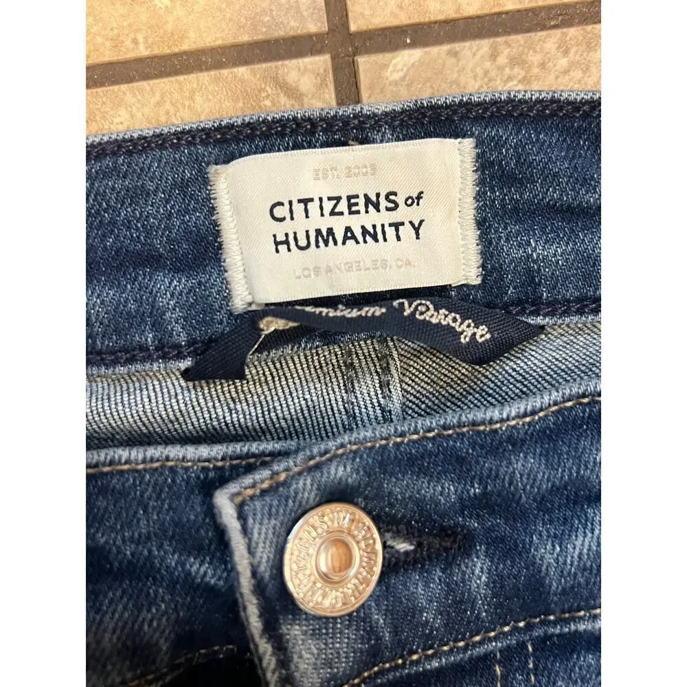 Citizens Of Humanity Ella Mid Rise Slim Crop Size 28 - Picture 2 of 11