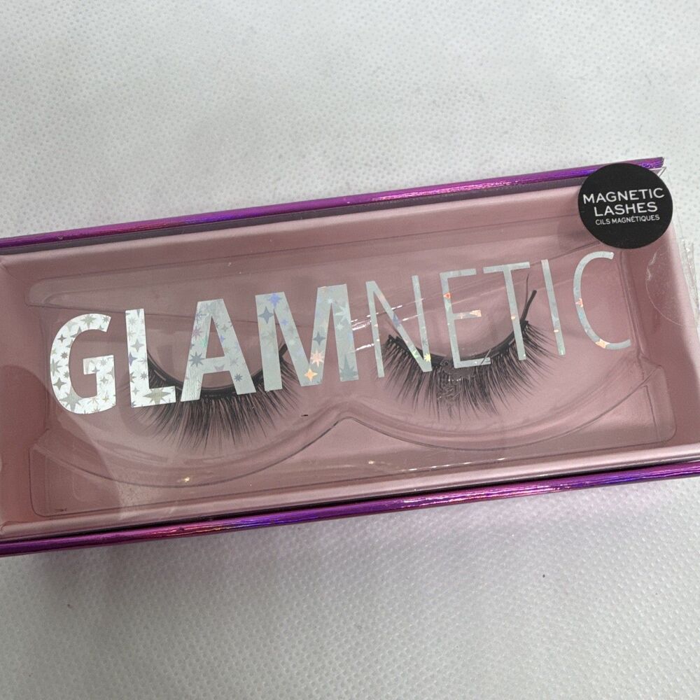 Glamnetic OXOX Magnetic Eyelashes Set, Black Reusable Natural Effect