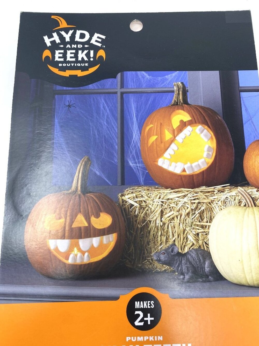 Target 10pc Silly Push In Teeth Carving Halloween Decorative Prop Kit - Picture 5 of 11
