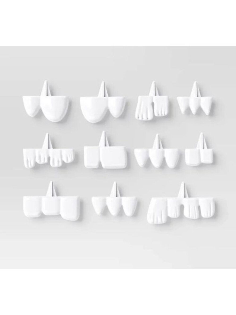 Target 10pc Silly Push In Teeth Carving Halloween Decorative Prop Kit - Picture 3 of 11