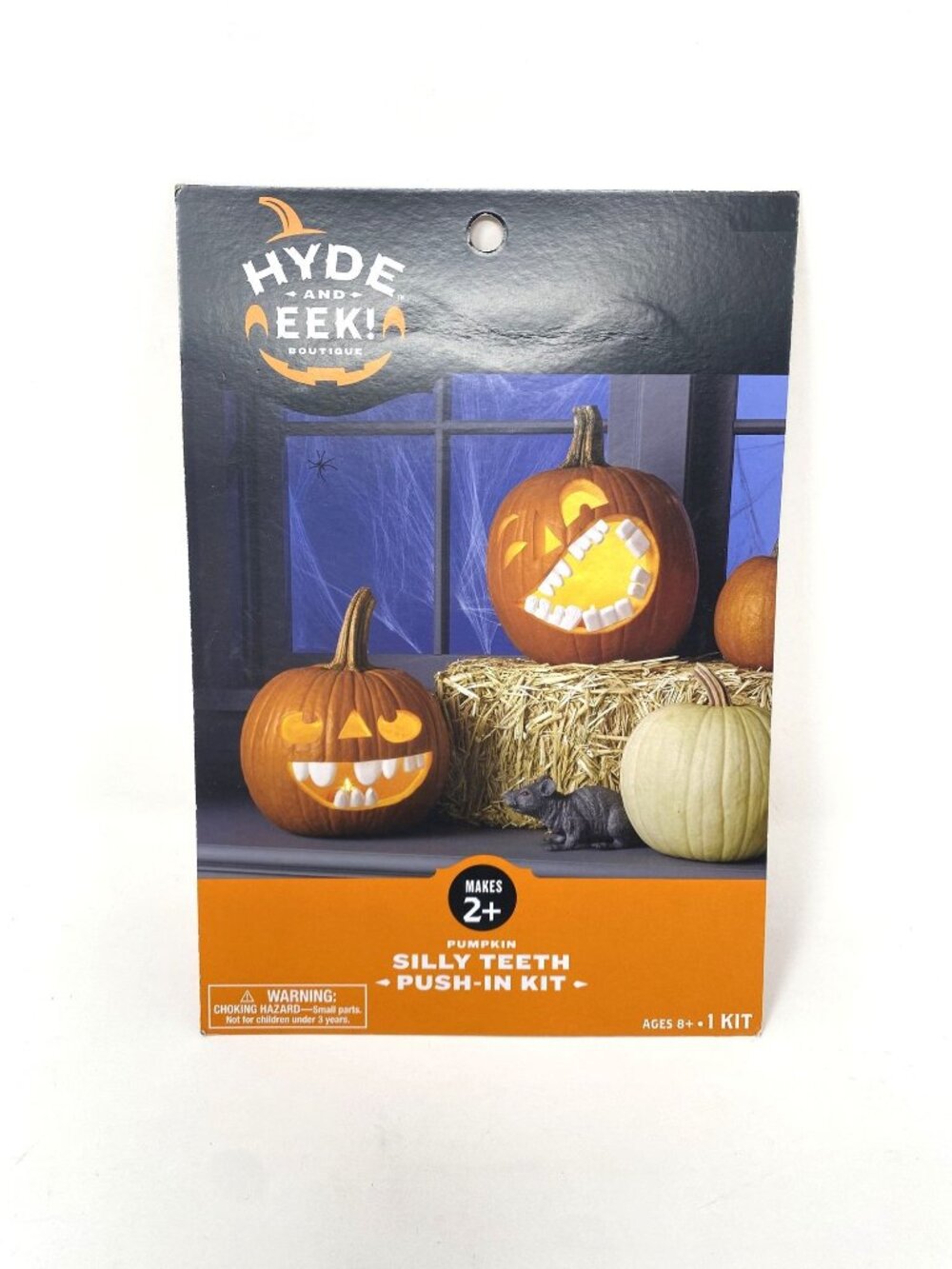 Target 10pc Silly Push In Teeth Carving Halloween Decorative Prop Kit - Picture 2 of 11