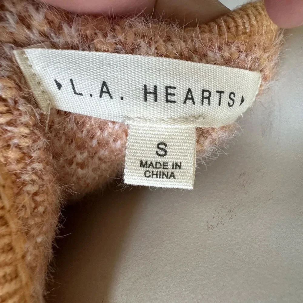 PacSun L.A. Hearts Knit Tan Flower Tank Size Small - Picture 5 of 5