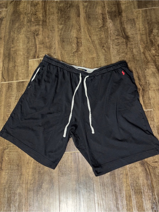 Polo Ralph Lauren Other - Polo by Ralph Lauren Black Sleepwear Shorts with Red Pony