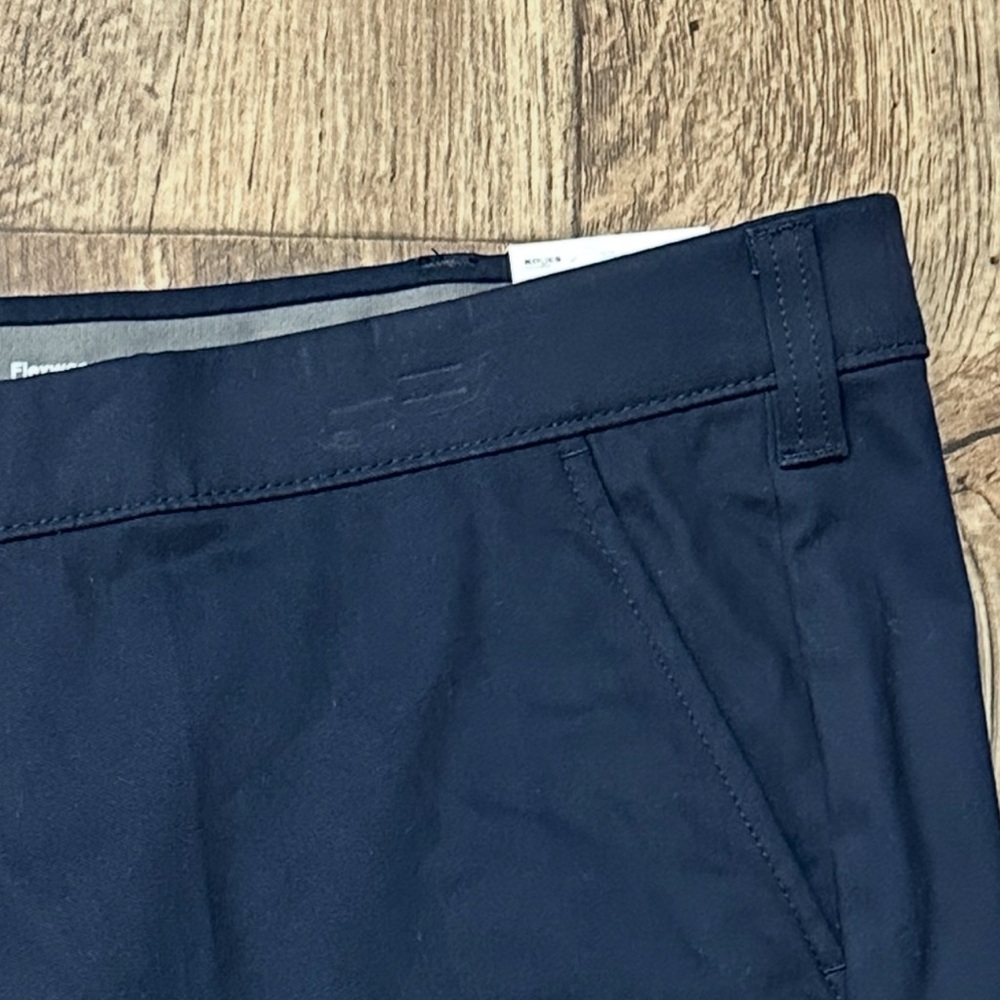 Sonoma Flexwear Flat Front Shorts Size 54 Blue - Picture 10 of 11