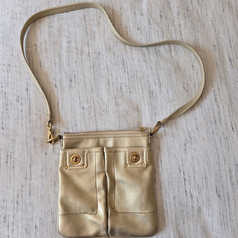 Vintage Marc By Marc Jacobs Gold Crossbody Bag