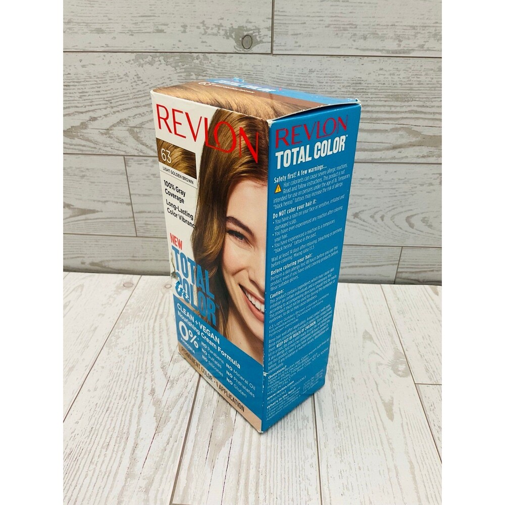 Revlon Total Color Permanent Hair Color – #63 Light Golden Brown - Picture 6 of 9