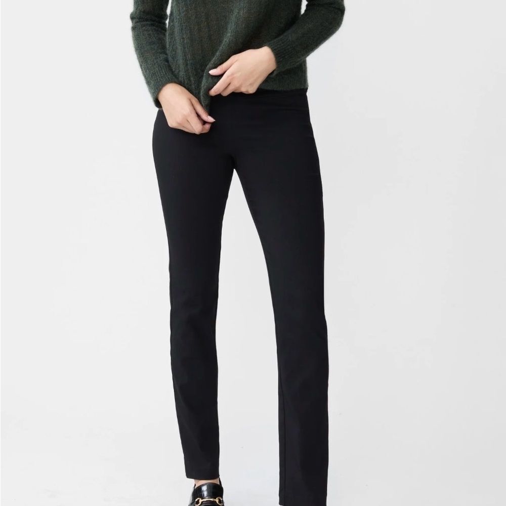 J. McLaughlin Black Riding Style Black Ponte Leggings Sz M