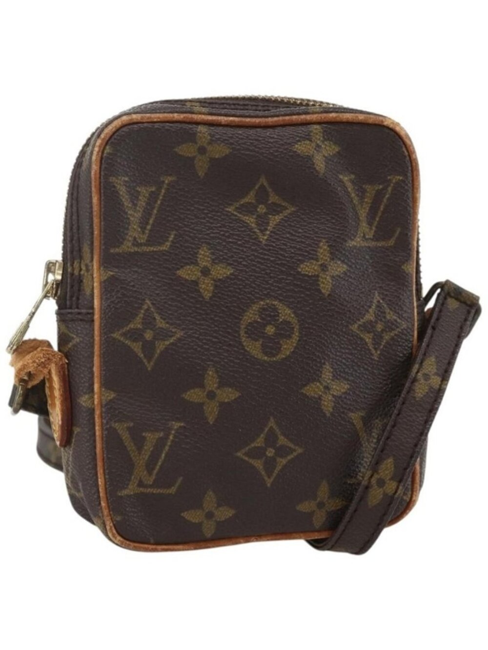 Authentic LOUIS VUITTON Monogram Mini Danube Shoulder Bag M45268 LV