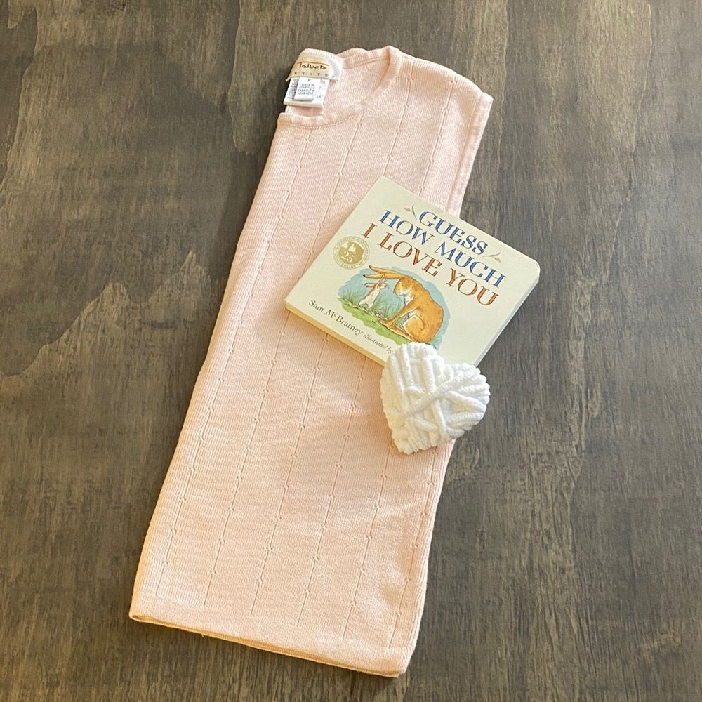 Vintage Baby Pink Knit Tank Top