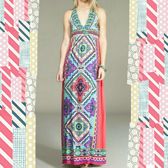 FLYING TOMATO boho maxi dress