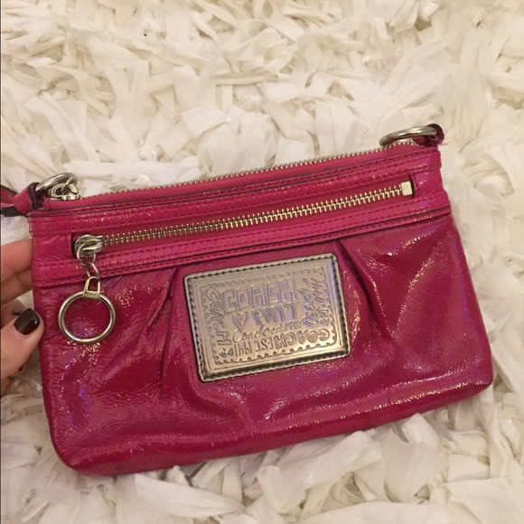 Coach Patent Leather Wristlet