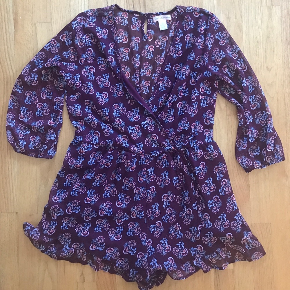 Floral Romper