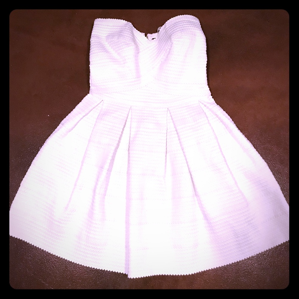 White Bandage Dress with Cupcake Skirt